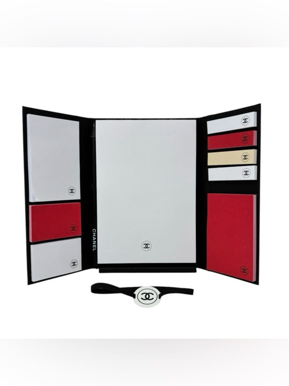 CHANEL Authentic LA Collection 2024 LE Notepad Pencil Sticky Notes Set